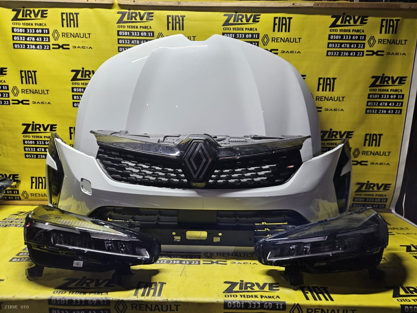 Clio 5.5 Beyaz Hatasız  Ön Set